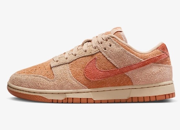 Nike Dunk Low Burnt Sunrise Suede Mens Size 10 / Womens 11.5 RARE ? HF5075-287 main image 5